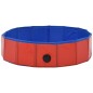 vidaXL Hundepool Faltbar Rot 80×20 cm PVC vidaXL Hundepool Faltbar Rot 80×20 cm PVC