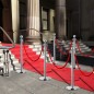 vidaXL VIP Abgrenzungsständer 3-tlg. Edelstahl Silbern vidaXL VIP Abgrenzungsständer 3-tlg. Edelstahl Silbern