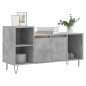 vidaXL TV-Schrank Betongrau 100x35x55 cm Holzwerkstoff vidaXL TV-Schrank Betongrau 100x35x55 cm Holzwerkstoff