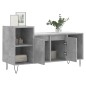 vidaXL TV-Schrank Betongrau 100x35x55 cm Holzwerkstoff vidaXL TV-Schrank Betongrau 100x35x55 cm Holzwerkstoff