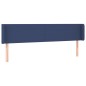 vidaXL LED Kopfteil Blau 163x16x78/88 cm Stoff vidaXL LED Kopfteil Blau 163x16x78/88 cm Stoff