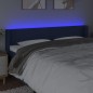 vidaXL LED Kopfteil Blau 163x16x78/88 cm Stoff vidaXL LED Kopfteil Blau 163x16x78/88 cm Stoff