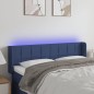 vidaXL LED Kopfteil Blau 147x16x78/88 cm Stoff vidaXL LED Kopfteil Blau 147x16x78/88 cm Stoff