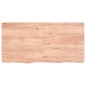 Waschtischplatte Hellbraun 120x60x6 cm Massivholz Behandelt Waschtischplatte Hellbraun 120x60x6 cm Massivholz Behandelt