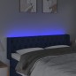 vidaXL LED Kopfteil Blau 163x16x78/88 cm Stoff vidaXL LED Kopfteil Blau 163x16x78/88 cm Stoff