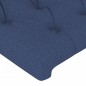 vidaXL LED Kopfteil Blau 163x16x78/88 cm Stoff vidaXL LED Kopfteil Blau 163x16x78/88 cm Stoff
