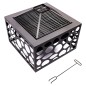 RedFire Feuerstelle mit Grill Mikor Schwarz RedFire Feuerstelle mit Grill Mikor Schwarz