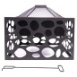 RedFire Feuerstelle mit Grill Mikor Schwarz RedFire Feuerstelle mit Grill Mikor Schwarz