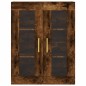 vidaXL Highboard Räuchereiche 69,5x34x180 cm Holzwerkstoff vidaXL Highboard Räuchereiche 69,5x34x180 cm Holzwerkstoff