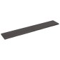 vidaXL Waschtischplatte Dunkelbraun 180x30x(2-4)cm Massivholz vidaXL Waschtischplatte Dunkelbraun 180x30x(2-4)cm Massivholz