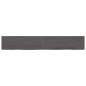 vidaXL Waschtischplatte Dunkelbraun 180x30x(2-4)cm Massivholz vidaXL Waschtischplatte Dunkelbraun 180x30x(2-4)cm Massivholz