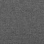vidaXL Bettgestell mit Kopfteil Dunkelgrau 100x200 cm Stoff vidaXL Bettgestell mit Kopfteil Dunkelgrau 100x200 cm Stoff