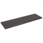 Waschtischplatte Dunkelgrau 200x60x6 cm Massivholz Behandelt Waschtischplatte Dunkelgrau 200x60x6 cm Massivholz Behandelt