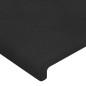 vidaXL Bettgestell mit Kopfteil Schwarz 140x200 cm Samt vidaXL Bettgestell mit Kopfteil Schwarz 140x200 cm Samt