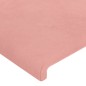 vidaXL Bettgestell mit Kopfteil Rosa 140x200 cm Samt vidaXL Bettgestell mit Kopfteil Rosa 140x200 cm Samt