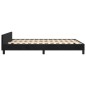 vidaXL Bettgestell mit Kopfteil Schwarz 140x190 cm Samt vidaXL Bettgestell mit Kopfteil Schwarz 140x190 cm Samt