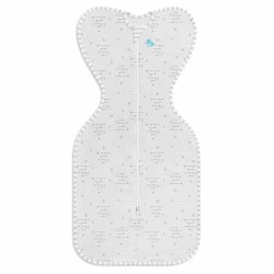 Love to Dream Baby-Schlafsack Swaddle Up Lite Stufe 1 M Textgrau