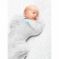 Love to Dream Baby-Schlafsack Swaddle Up Lite Stufe 1 M Textgrau
