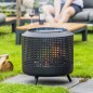 RedFire Feuerkorb mit Grill Midland Schwarz RedFire Feuerkorb mit Grill Midland Schwarz