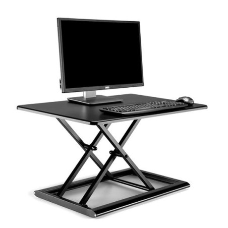 ErgoLine Sitz-Steh-Erhöhung Verstellbar Aluminium Schwarz