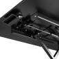 ErgoLine Sitz-Steh-Erhöhung Verstellbar Aluminium Schwarz ErgoLine Sitz-Steh-Erhöhung Verstellbar Aluminium Schwarz
