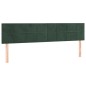 vidaXL Boxspringbett mit Matratze Dunkelgrün 180x200 cm Samt vidaXL Boxspringbett mit Matratze Dunkelgrün 180x200 cm Samt