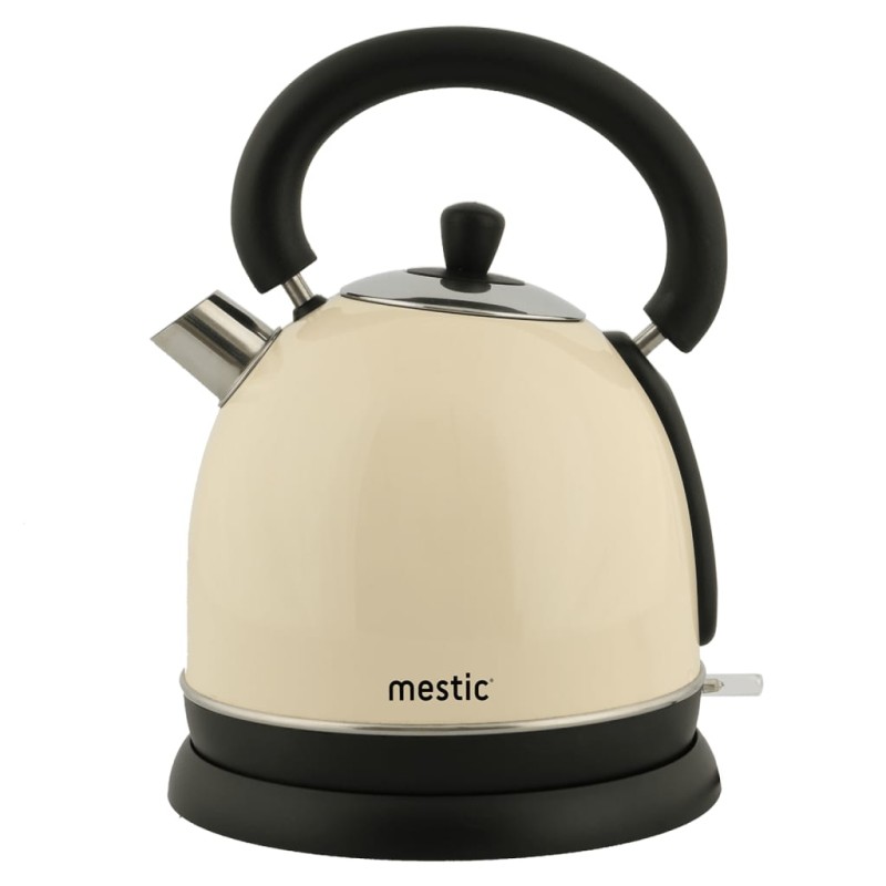 Mestic Wasserkocher MWC-180 Retro 1,8 L Creme und Schwarz Mestic Wasserkocher MWC-180 Retro 1,8 L Creme und Schwarz