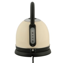 Mestic Wasserkocher MWC-180 Retro 1,8 L Creme und Schwarz