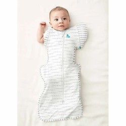 Love to Dream Baby Pucksack Swaddle Up Transition Bag Original Stufe 2 M Weiß