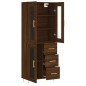 vidaXL Highboard Braun Eichen-Optik 69,5x34x180 cm Holzwerkstoff vidaXL Highboard Braun Eichen-Optik 69,5x34x180 cm Holzwerkstoff