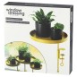 Esschert Design Blumentopfhalter mit Klemme Rund Golden L Esschert Design Blumentopfhalter mit Klemme Rund Golden L