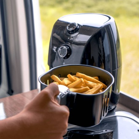 Mestic Heißluftfritteuse MA-100 1,5 L Schwarz