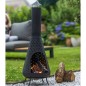 RedFire Gartenkamin Napa Schwarz RedFire Gartenkamin Napa Schwarz