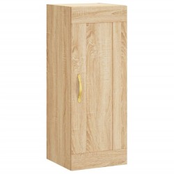 vidaXL Wandschrank Sonoma-Eiche 34,5x34x90 cm Holzwerkstoff