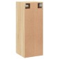 vidaXL Wandschrank Sonoma-Eiche 34,5x34x90 cm Holzwerkstoff vidaXL Wandschrank Sonoma-Eiche 34,5x34x90 cm Holzwerkstoff