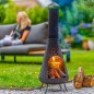 RedFire Gartenkamin Napa Schwarz RedFire Gartenkamin Napa Schwarz