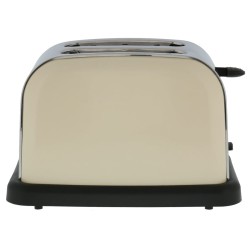 Mestic Toaster MBR-80 Retro 920 W Creme und Schwarz