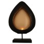 Lesli Living Tropfen-Kerzenhalter-Ei auf Ständer 23x11x41 cm Lesli Living Tropfen-Kerzenhalter-Ei auf Ständer 23x11x41 cm