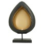 Lesli Living Tropfen-Kerzenhalter-Ei auf Ständer 23x11x41 cm Lesli Living Tropfen-Kerzenhalter-Ei auf Ständer 23x11x41 cm