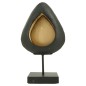Lesli Living Tropfen-Kerzenhalter-Ei auf Ständer 39,6x13x59,5 cm Lesli Living Tropfen-Kerzenhalter-Ei auf Ständer 39,6x13x59,5 cm