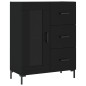 vidaXL Highboard Schwarz 69,5x34x180 cm Holzwerkstoff vidaXL Highboard Schwarz 69,5x34x180 cm Holzwerkstoff