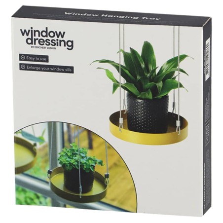 Esschert Design Pflanzentablett Rund Golden S