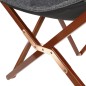 Lesli Living Butterfly-Stuhl 73x85x95 cm Grau und Braun Lesli Living Butterfly-Stuhl 73x85x95 cm Grau und Braun