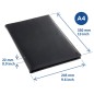 rillstab Sichtbuch Ambassador Luxe A4 20 Hüllen Schwarz rillstab Sichtbuch Ambassador Luxe A4 20 Hüllen Schwarz