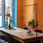 Esschert Design Tisch-Dekostange mit Klemme Schwarz Esschert Design Tisch-Dekostange mit Klemme Schwarz