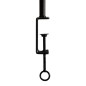 Esschert Design Tisch-Dekostange mit Klemme Schwarz Esschert Design Tisch-Dekostange mit Klemme Schwarz