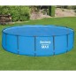 Bestway Solar-Poolabdeckung Flowclear Rund 462 cm Blau Bestway Solar-Poolabdeckung Flowclear Rund 462 cm Blau