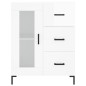 Highboard Hochglanz-Weiß 69,5x34x180 cm Holzwerkstoff Highboard Hochglanz-Weiß 69,5x34x180 cm Holzwerkstoff