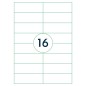 rillprint Selbstklebende Aufkleber Etiketten 105x37 mm 500 Blatt Weiß rillprint Selbstklebende Aufkleber Etiketten 105x37 mm 500 Blatt Weiß