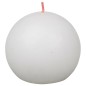 Bolsius Rustikale Kugelkerzen Shine 6 Stk. 76x71 mm Wolkenweiß Bolsius Rustikale Kugelkerzen Shine 6 Stk. 76x71 mm Wolkenweiß